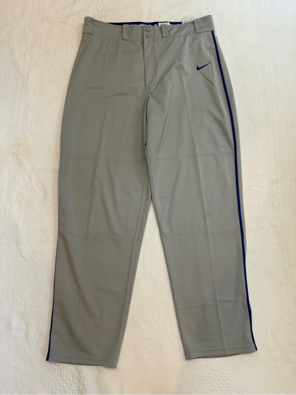 Nike Dri Fit Swingman Gray Baseball Pants Size XL